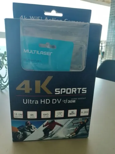 Câmera ultra H D DV 30 metros 16.0 mega 4k 64G wifi H.264