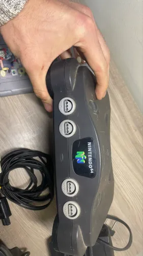 Nintendo 64 Gradiente + 3 Controles + 3 Jogos Clássicos