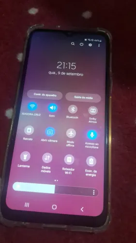 Vende se celular Galaxy A03 novinho tudo perfeito