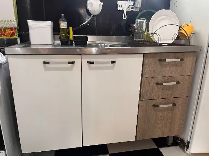 Armário de cozinha/pia usado