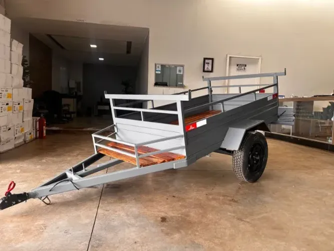 Carreta Padrão: 2.00 x 1.20 Ideal para Transporte - Com Cestinha