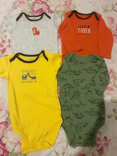 Kit bodys Carters 6m