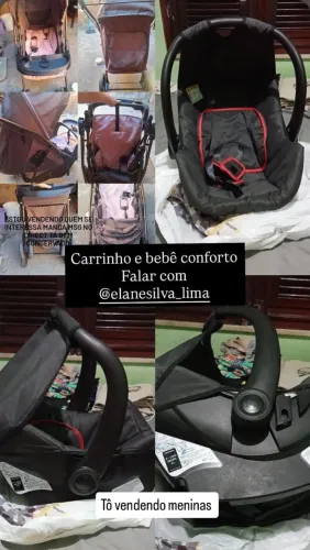 Bb conforto junto com carrinho