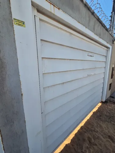 Portão garagem e de pedeste de ferro