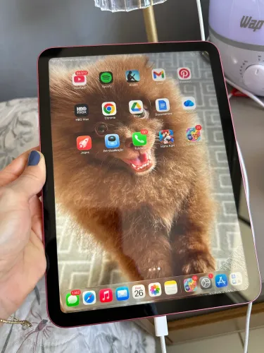iPad 11 2025 - Rosa - 128gb - Wi-Fi + Apple pencil + capa rosa