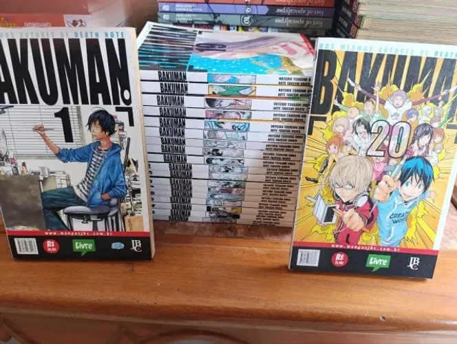 Coleção Mangá Bakuman Completo