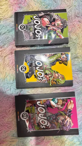 Jojo steel ball run 1,2 e 3