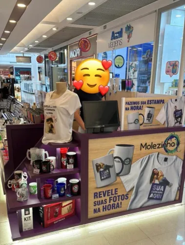 Móvel quiosque shopping