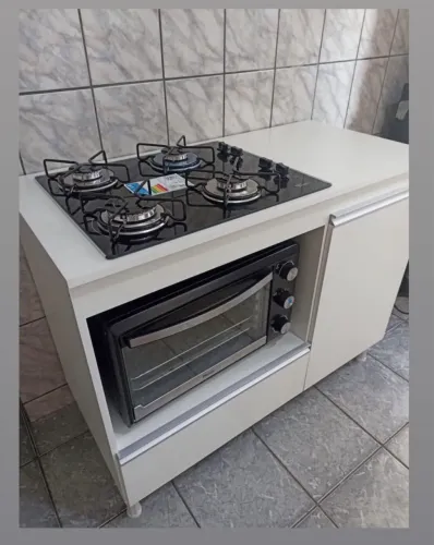 Balcão cooktop e forno 100% mdf / NOVO / ENTREGAMOS 
