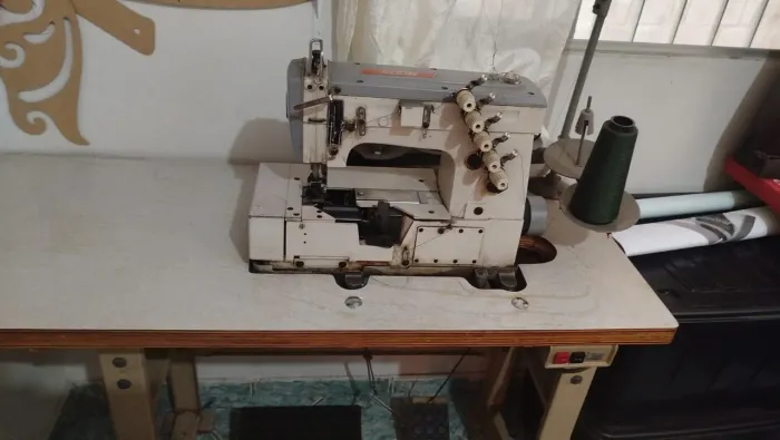 Máquina industrial colarete 