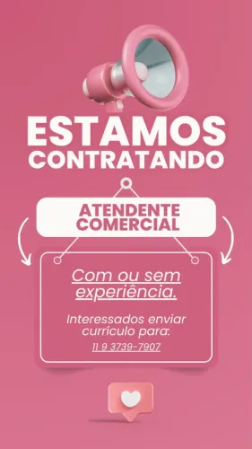 Atendente Comercial - Hibrido 