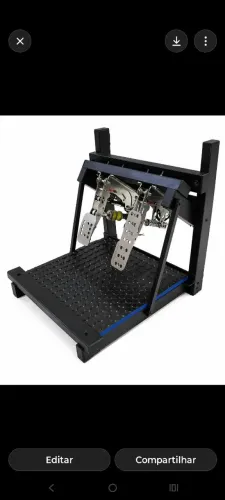 Pedais Simjack com suporte para inversão
