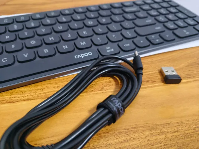 Teclado Rapoo E9350L (Muito novo)