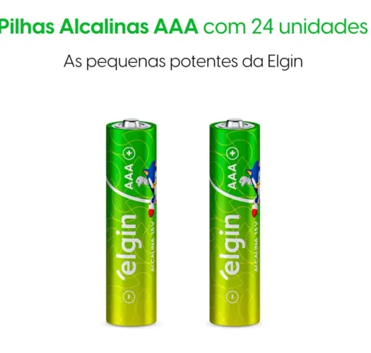 Pilhas AAA, AA, CR2032,, D, A23