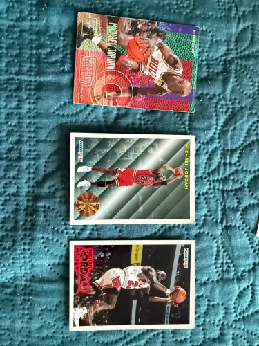 Combo 3 Cartas Michael Jordan Fleer Chicago Bulls