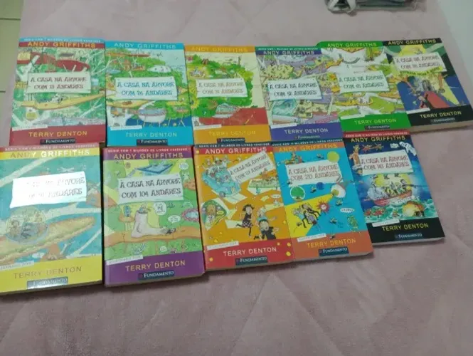 Livros: coleção casa na árvore com  11 livros