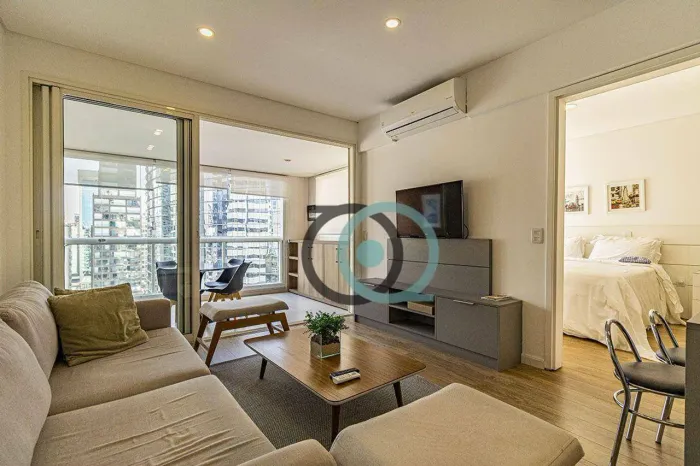 Apartamento com 1 dormitório para alugar, 62 m² por R$ 14.088,53/mês - Itaim Bibi - São Pa