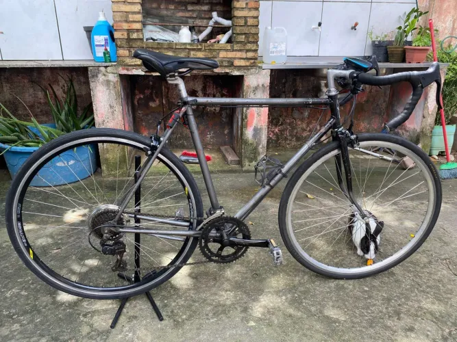 Bicicleta Caloi magrela.