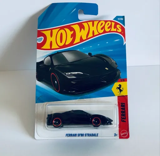 Hot Wheels Ferrari SF90 Stradale Preta