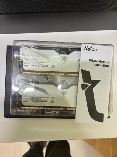 Ddr4 netac shadow 2 2x8GB novo