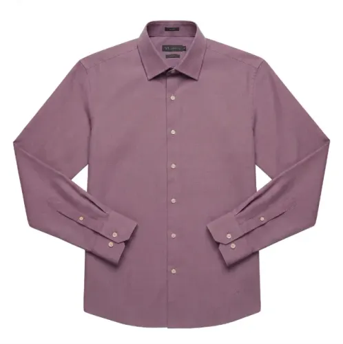 Camisa Social Manga Longa Stretch Slim Fit VR Tamanho 3