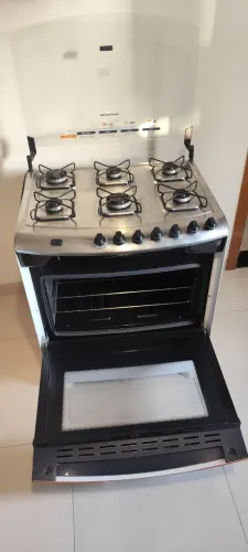 Fogão Brastemp Inox 6 Bocas