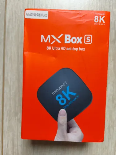 TV Transpeed MX10 8K - Android 13 - 4GB RAM 64GB - Novo na caixa