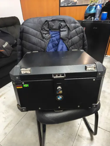 Baú traseiro com suporte para BMW R 1200 GS e R 1250 GS Premium