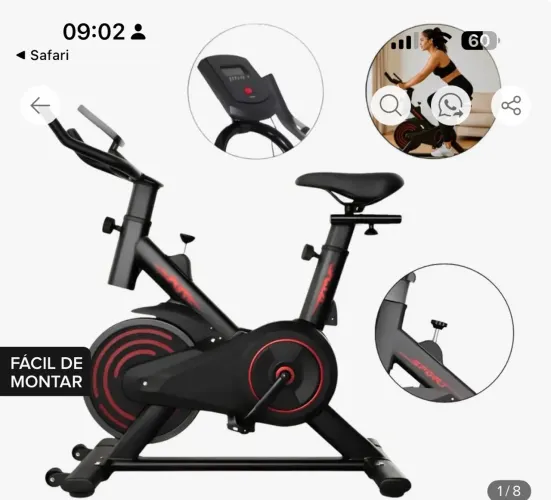 Bike spinning em casa
