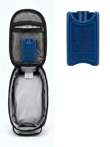 Bolsa Térmica 'Best Bay' - Lancheira Nova + Gelo Reutilizável GR100