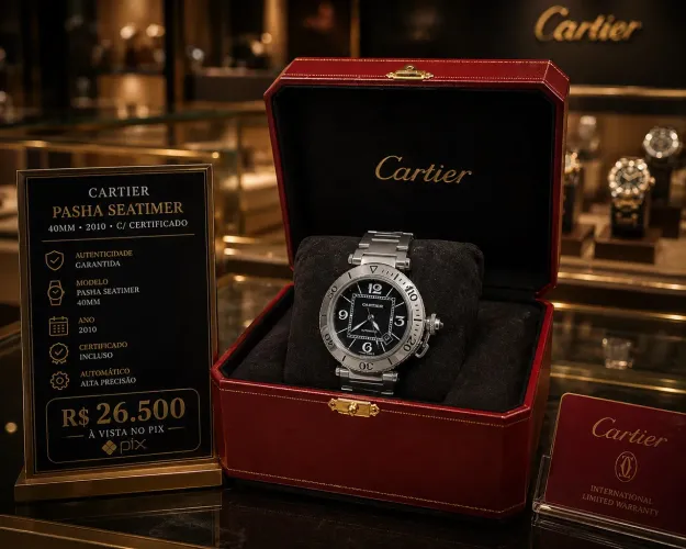Cartier Pasha Seatimer 40mm 2010
