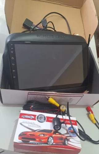 iCartablet 2 mix 9 polegadas mtk-8227 com Moldura para Renegade + câmera de ré