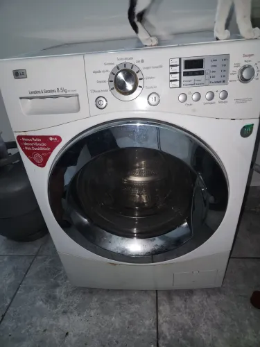 Máquina lava e seca lg 8.5 kg wd 1403rd (não seca)