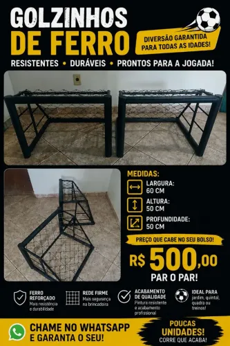 Golzinhos de futebol