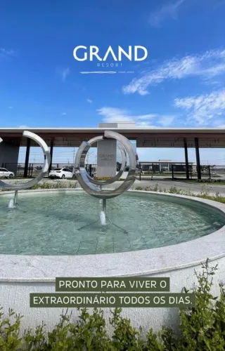 Terreno no Grand Resort Cidade Jardim - Localização Privilegiada
