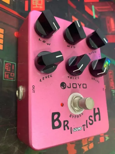 Pedal Joyo British Sound Guitarra Seminovo