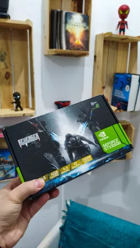 Placa De Vídeo Nvidia Geforce Gtx 1050 Ti 4gb Revenger Nova
