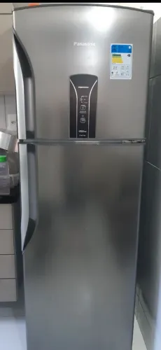 Geladeira Panasonic Inox 387L ? Frost Free ? Inverter ? 3 Anos de Uso