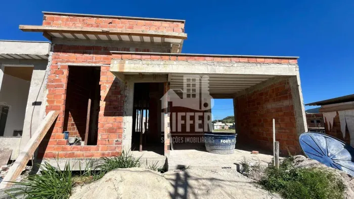 Casa em construção em condominio 3 quartos | 1 Suíte | Projeto moderno por R$ 550.000 - Ca