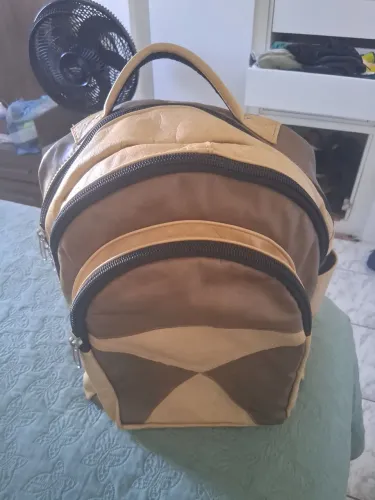 mochila de couro legitimo