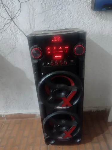 Caixa de som amvox 1000w