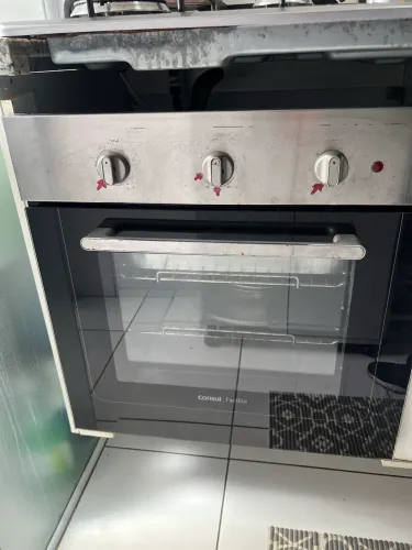 Forno Elétrico Cônsul Inox 60l dê embutir