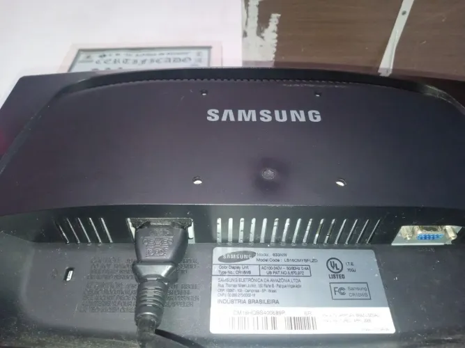 Monitor Samsung sem cor