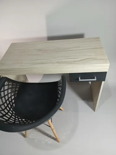 Kit Escrivaninha de Estudos com Gaveta + Cadeira Eiffel