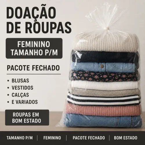 Doação de roupas