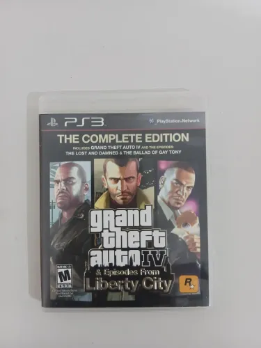 GTA IV Complete Edition PS3 - Mídia Física