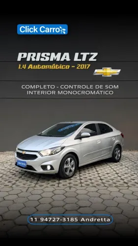 Chevrolet Prisma Sed. LTZ 1.4 8V Flexpower 4P Aut. 2017