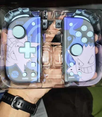 Joycon Hori Split Pad Compact Gengar Switch v1, v2 e oled.