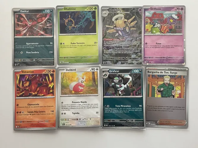 20 Cartas Pokémon TCG com Shedinja