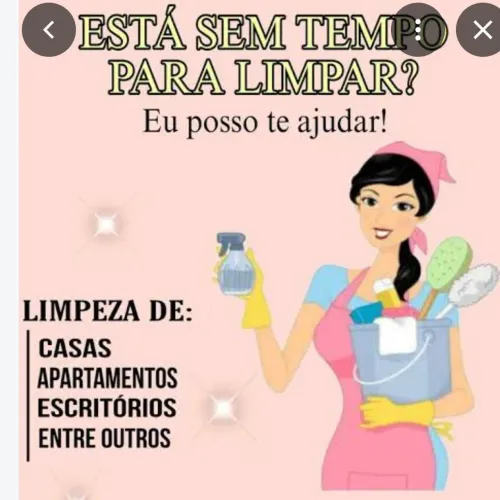 Precisando de uma casa limpa e cheirosa é só chamar